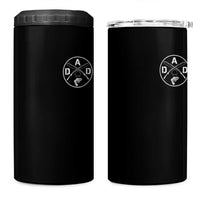 Fishing Dad 4 in 1 Can Cooler Tumbler Fisherman Fish Lover Father's Day Gift