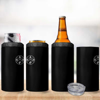 Fishing Dad 4 in 1 Can Cooler Tumbler Fisherman Fish Lover Father's Day Gift