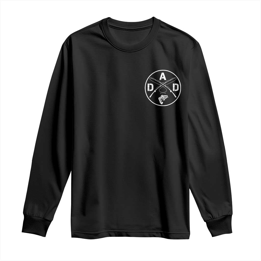 Fishing Dad Long Sleeve Shirt Fisherman Fish Lover Father's Day Gift