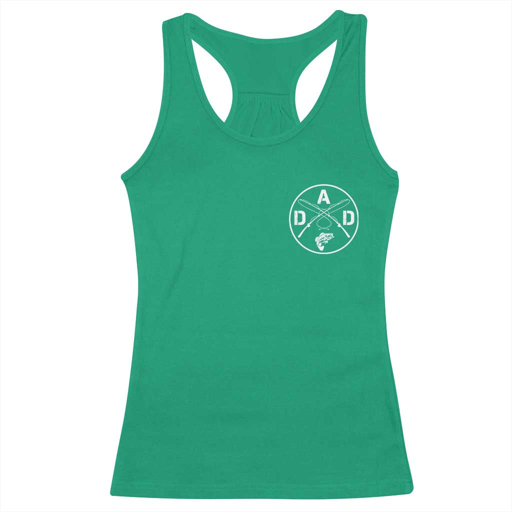 Fishing Dad Racerback Tank Top Fisherman Fish Lover Father's Day Gift