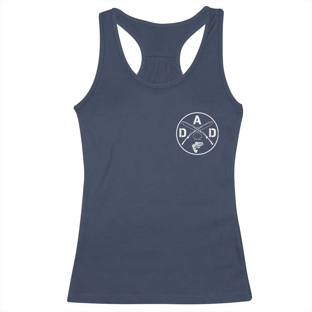 Fishing Dad Racerback Tank Top Fisherman Fish Lover Father's Day Gift