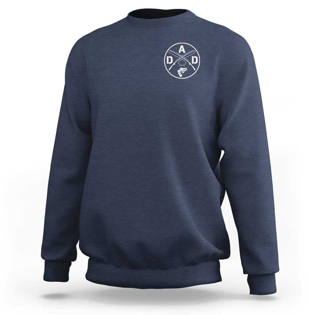 Fishing Dad Sweatshirt Fisherman Fish Lover Father's Day Gift