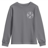 Fishing Dad Youth Sweatshirt Fisherman Fish Lover Father's Day Gift