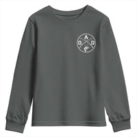 Fishing Dad Youth Sweatshirt Fisherman Fish Lover Father's Day Gift