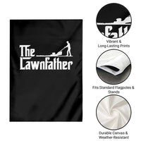 The Lawnfather Garden Flag Lawn Mowing Dad Gardening Fathers Day