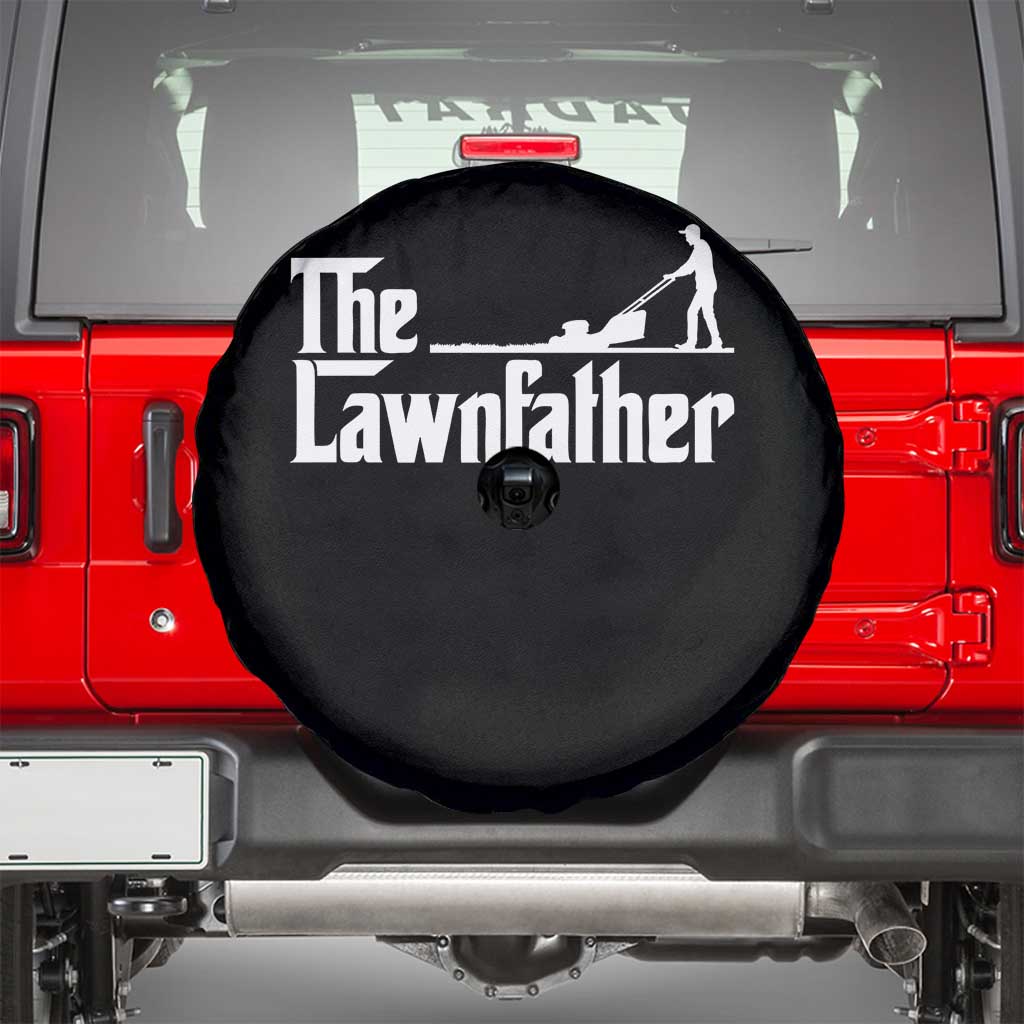 The Lawnfather Spare Tire Cover Lawn Mowing Dad Gardening Fathers Day