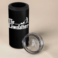 The Lawnfather 4 in 1 Can Cooler Tumbler Lawn Mowing Dad Gardening Fathers Day