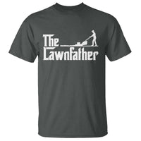 The Lawnfather T Shirt Lawn Mowing Dad Gardening Fathers Day