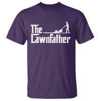 The Lawnfather T Shirt Lawn Mowing Dad Gardening Fathers Day