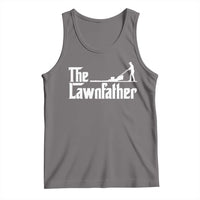 The Lawnfather Tank Top Lawn Mowing Dad Gardening Fathers Day