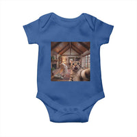 Cat Selfie with Woman Funny Cat Mom Baby Onesie