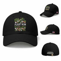 Plant Mom Baseball Cap Funny Plant Lady Mama Floral Garden