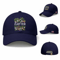 Plant Mom Baseball Cap Funny Plant Lady Mama Floral Garden