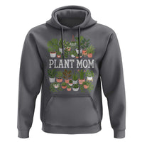 Plant Mom Hoodie Funny Plant Lady Mama Floral Garden