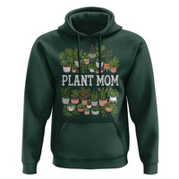 Plant Mom Hoodie Funny Plant Lady Mama Floral Garden