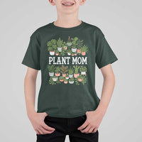 Plant Mom T Shirt For Kid Funny Plant Lady Mama Floral Garden