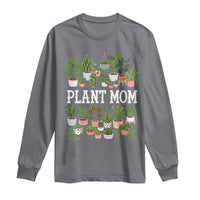 Plant Mom Long Sleeve Shirt Funny Plant Lady Mama Floral Garden