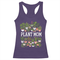 Plant Mom Racerback Tank Top Funny Plant Lady Mama Floral Garden