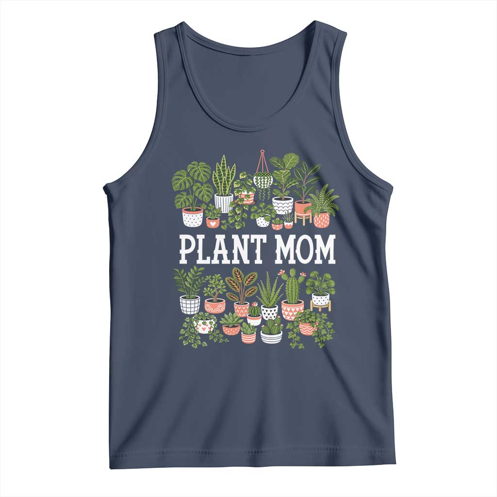 Plant Mom Tank Top Funny Plant Lady Mama Floral Garden