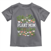 Plant Mom Toddler T Shirt Funny Plant Lady Mama Floral Garden