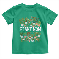 Plant Mom Toddler T Shirt Funny Plant Lady Mama Floral Garden