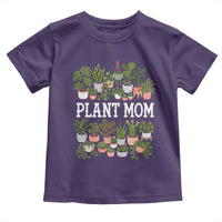 Plant Mom Toddler T Shirt Funny Plant Lady Mama Floral Garden