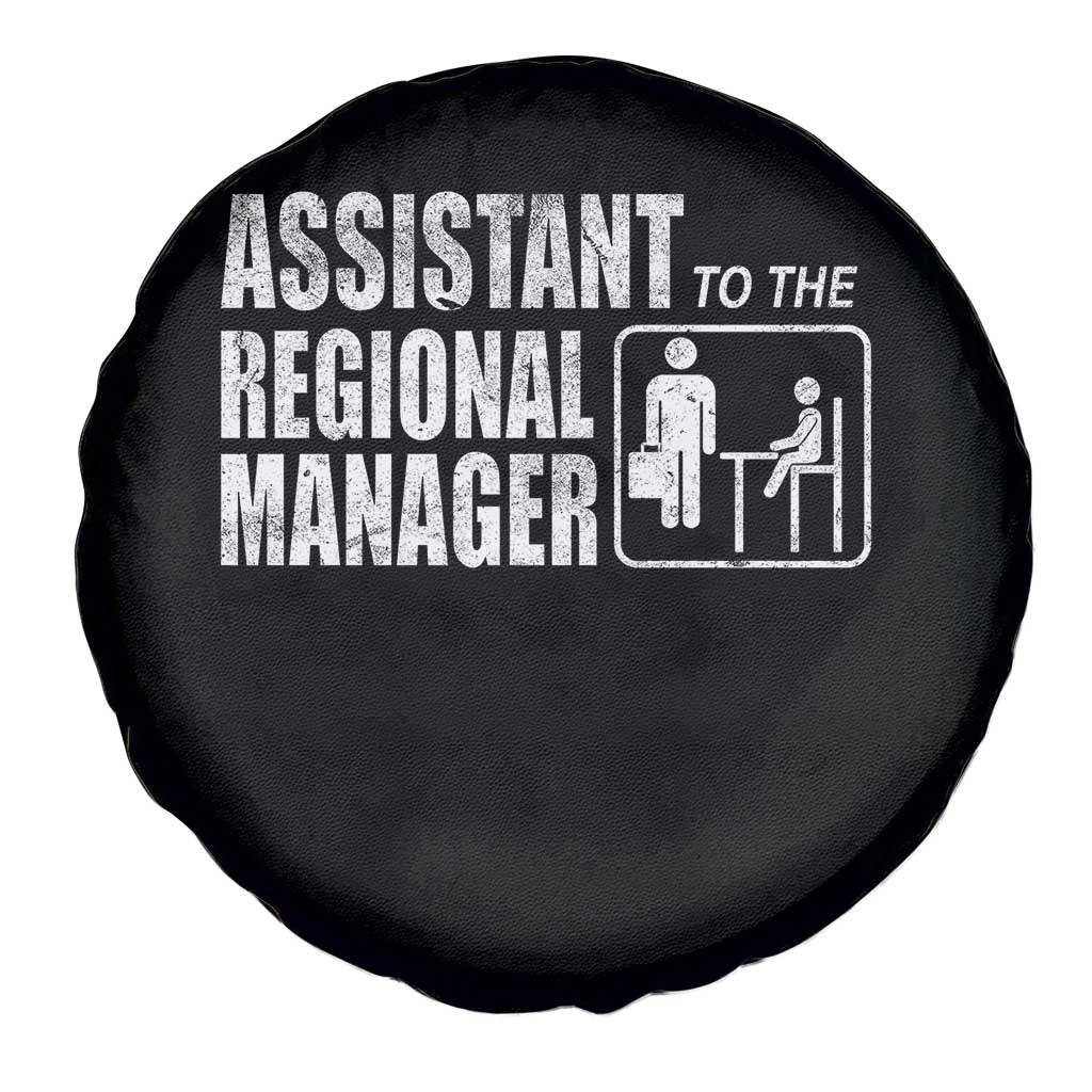 Assistant To The Regional Manager Spare Tire Cover Funny Dad Baby Matching