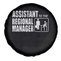 Assistant To The Regional Manager Spare Tire Cover Funny Dad Baby Matching
