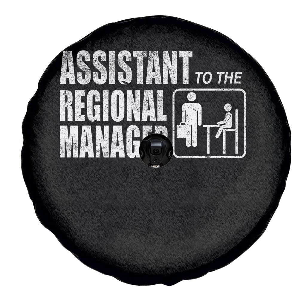 Assistant To The Regional Manager Spare Tire Cover Funny Dad Baby Matching