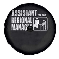 Assistant To The Regional Manager Spare Tire Cover Funny Dad Baby Matching