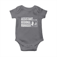 Assistant To The Regional Manager Baby Onesie Funny Dad Baby Matching