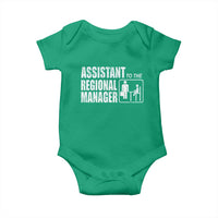 Assistant To The Regional Manager Baby Onesie Funny Dad Baby Matching
