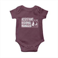 Assistant To The Regional Manager Baby Onesie Funny Dad Baby Matching