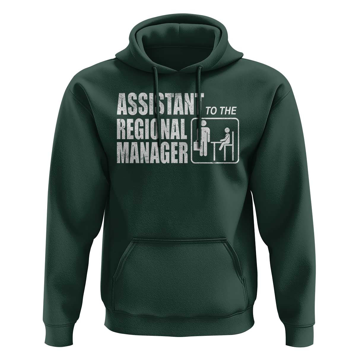 Assistant To The Regional Manager Hoodie Funny Dad Baby Matching