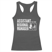Assistant To The Regional Manager Racerback Tank Top Funny Dad Baby Matching