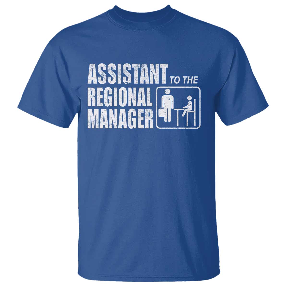 Assistant To The Regional Manager T Shirt Funny Dad Baby Matching