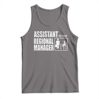 Assistant To The Regional Manager Tank Top Funny Dad Baby Matching