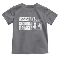 Assistant To The Regional Manager Toddler T Shirt Funny Dad Baby Matching