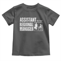 Assistant To The Regional Manager Toddler T Shirt Funny Dad Baby Matching