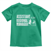 Assistant To The Regional Manager Toddler T Shirt Funny Dad Baby Matching