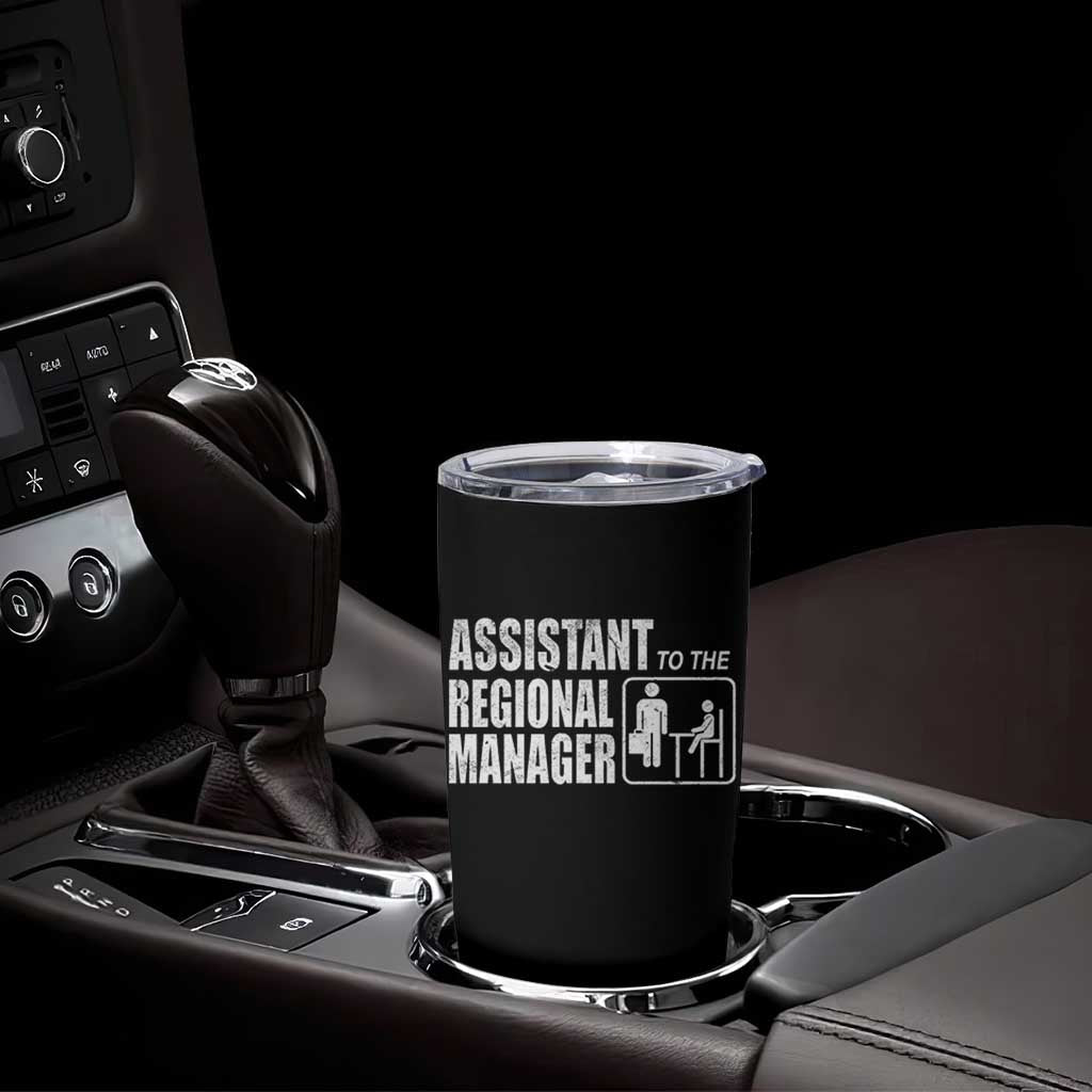Assistant To The Regional Manager Tumbler Cup Funny Dad Baby Matching