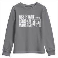Assistant To The Regional Manager Youth Sweatshirt Funny Dad Baby Matching