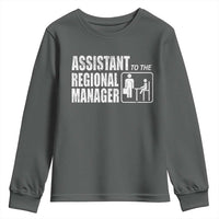 Assistant To The Regional Manager Youth Sweatshirt Funny Dad Baby Matching