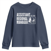 Assistant To The Regional Manager Youth Sweatshirt Funny Dad Baby Matching