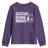 Assistant To The Regional Manager Youth Sweatshirt Funny Dad Baby Matching