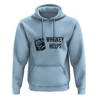 Whisky Lover Hoodie Whiskey Helps Drinks - Wonder Print Shop