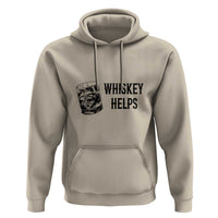 Whisky Lover Hoodie Whiskey Helps Drinks - Wonder Print Shop