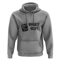 Whisky Lover Hoodie Whiskey Helps Drinks - Wonder Print Shop