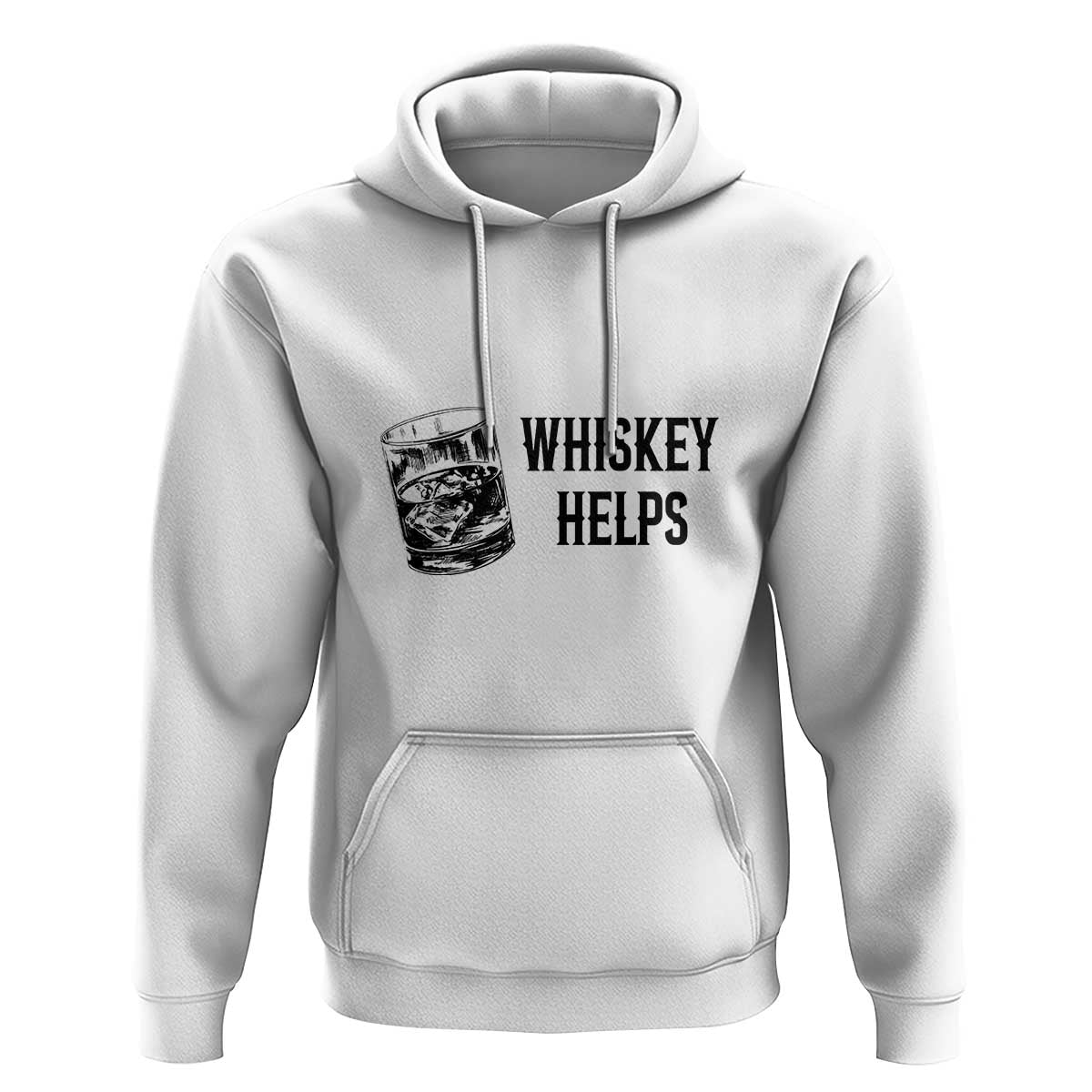Whisky Lover Hoodie Whiskey Helps Drinks - Wonder Print Shop