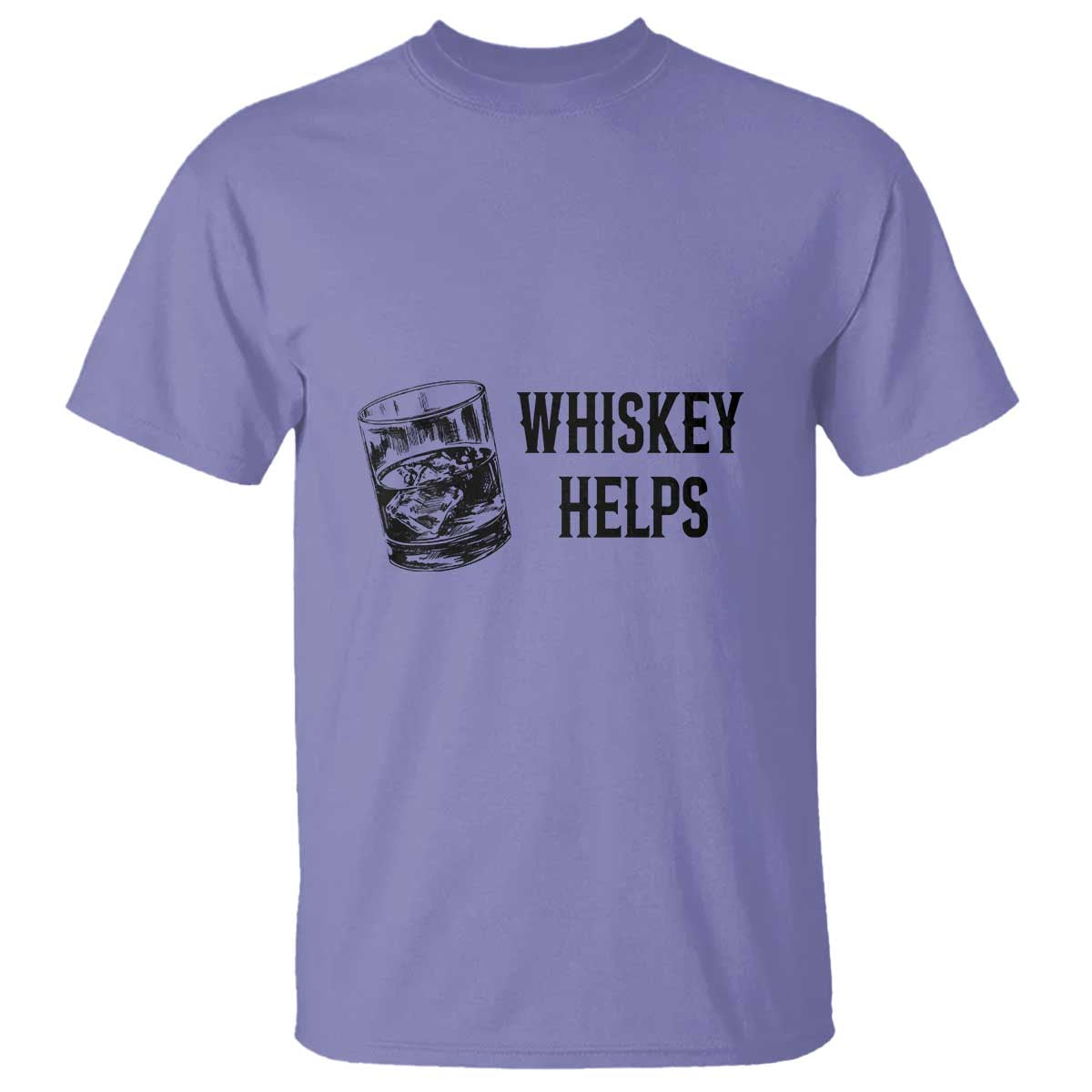 Whisky Lover T Shirt Whiskey Helps Drinks - Wonder Print Shop